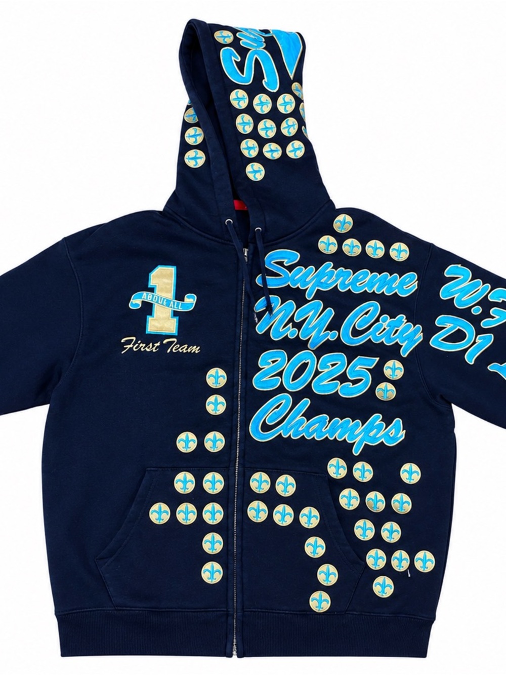 Supreme N.Y City 2025 Champs' Men’s Zip Hoodie